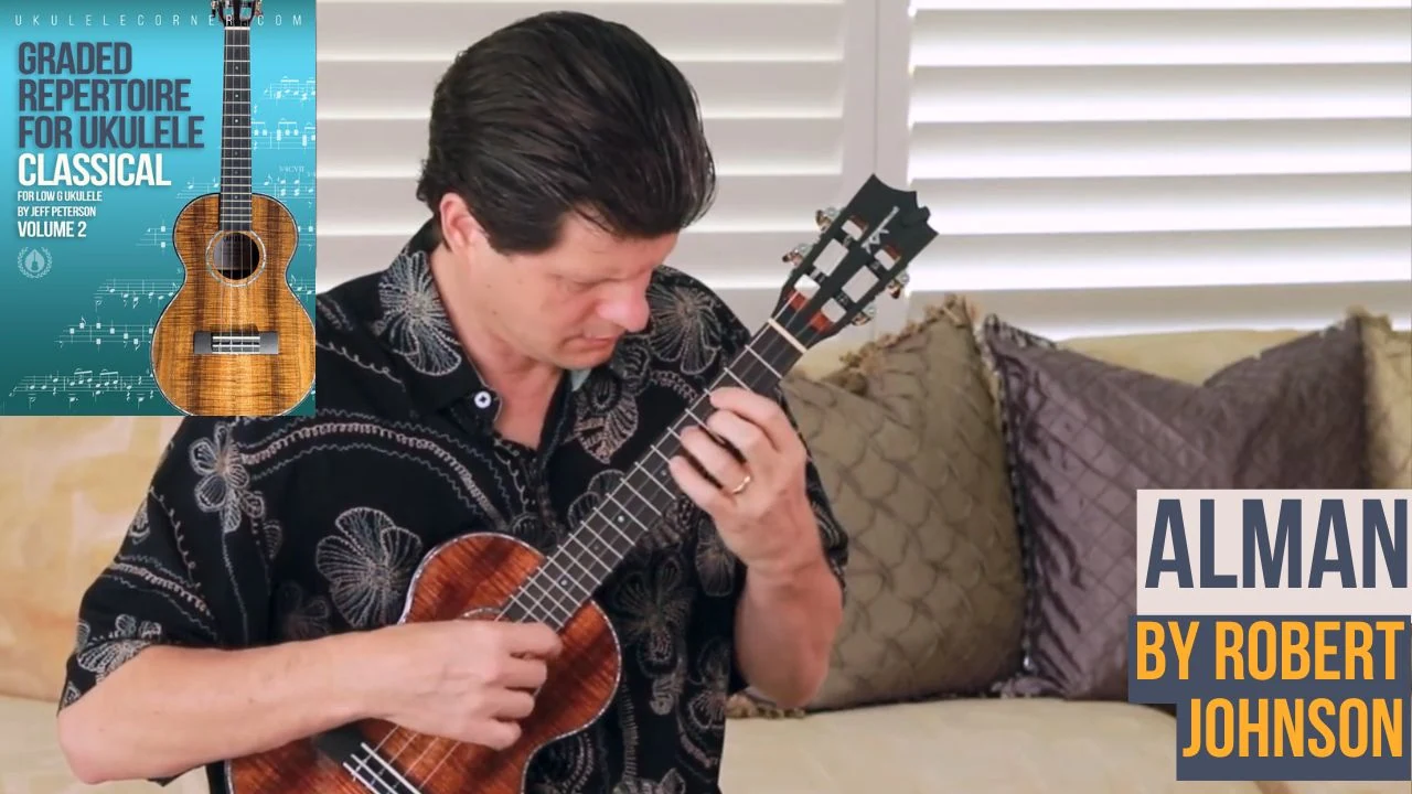 Alman by Robert Johnson for Classical Ukulele