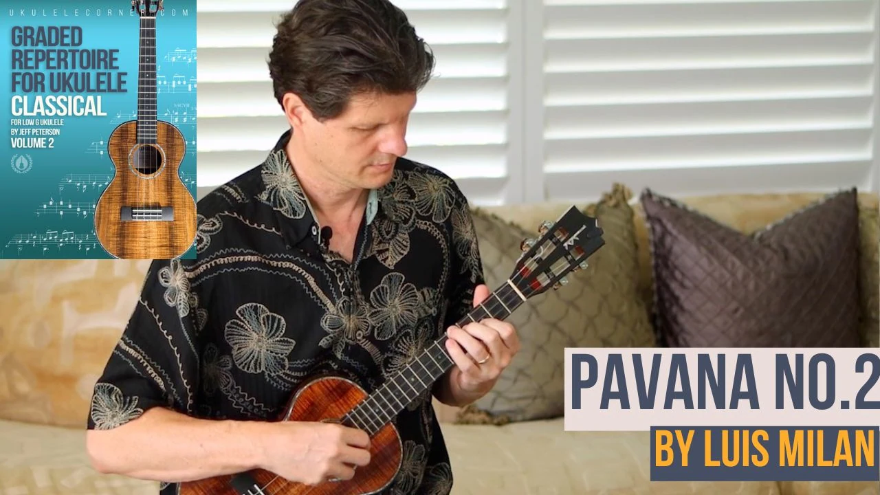 Pavana 2 by Milan for Classical Ukulele