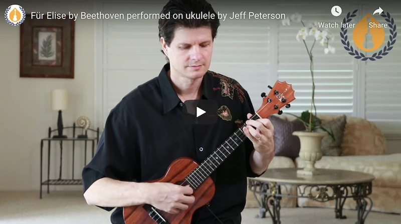 Fur Elise on Fingerstyle Ukulele