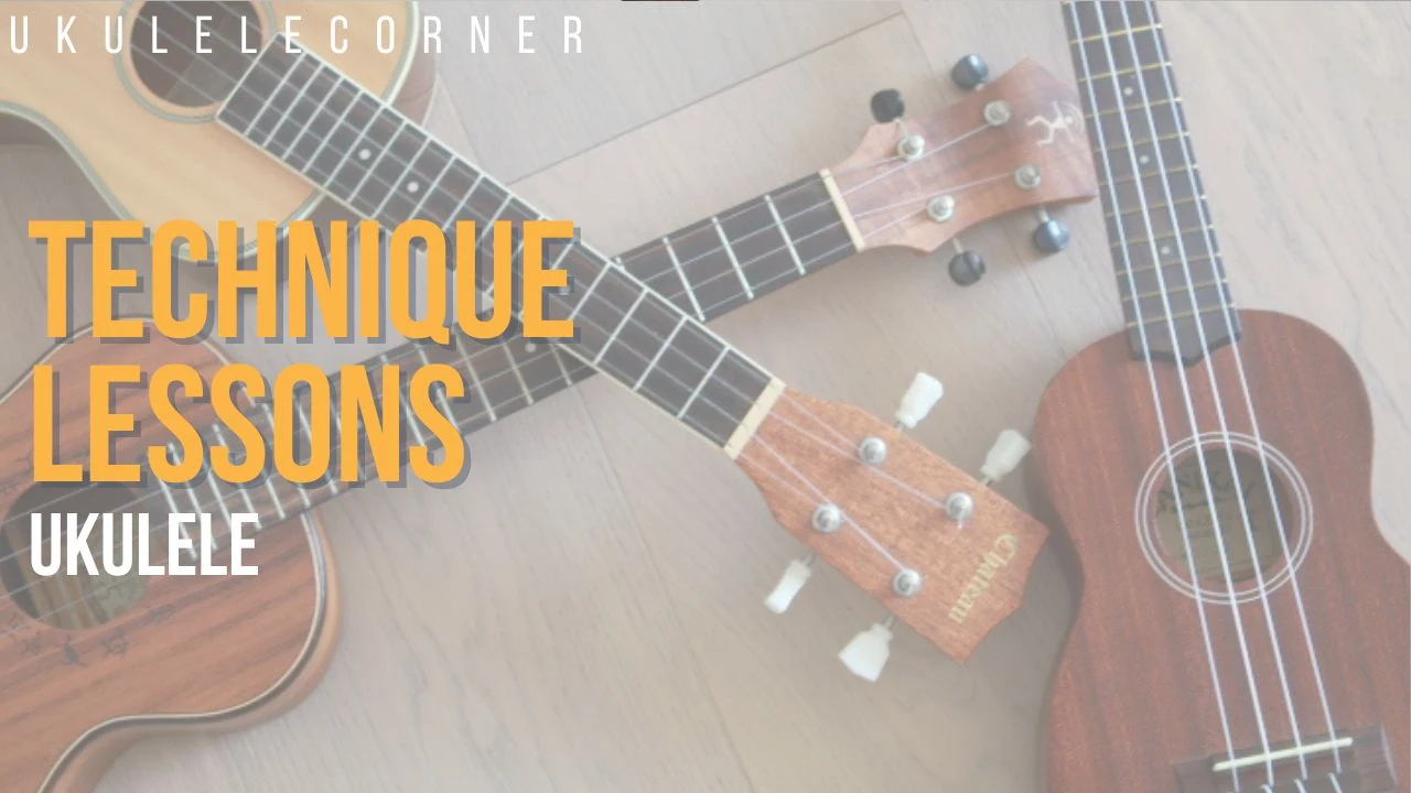 Ukulele technique lessons