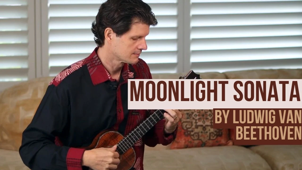 Moonlight Sonata by Beethoven for Classical Ukulele