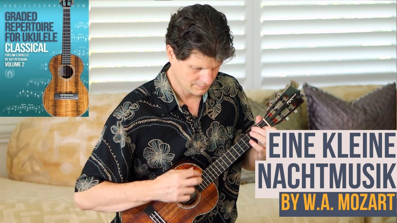 Eine Kleine Nachtmusik by Mozart for Classical Ukulele