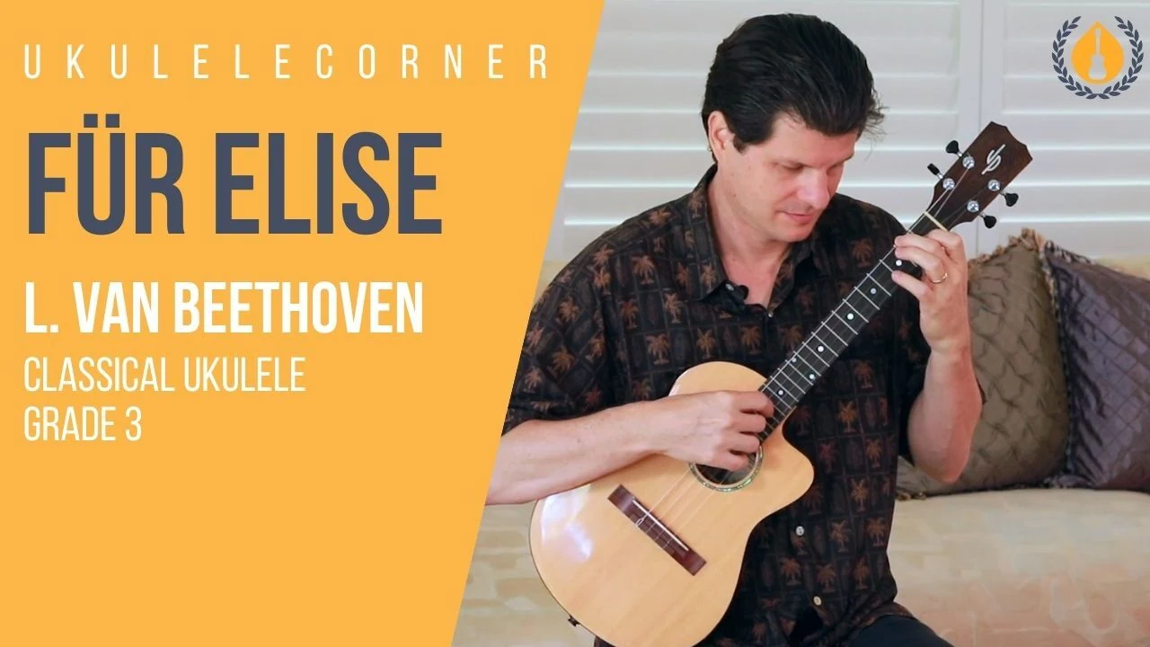 Für Elise for Baritone Ukulele