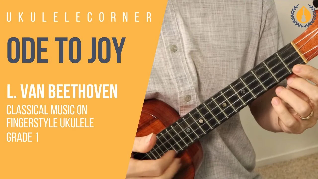 Ode to Joy for Ukulele