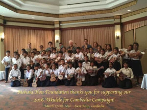 Cambodia Ukulele Class pic