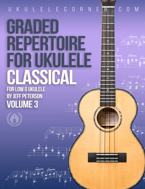 Graded Classical Music for Ukulele: Volume 3 book cover