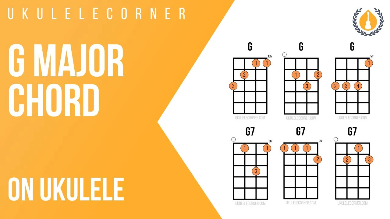 G Chord Ukulele