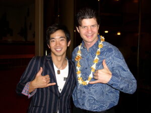 Ukulele Players Jake Shimabukuro and Jeff Peterson