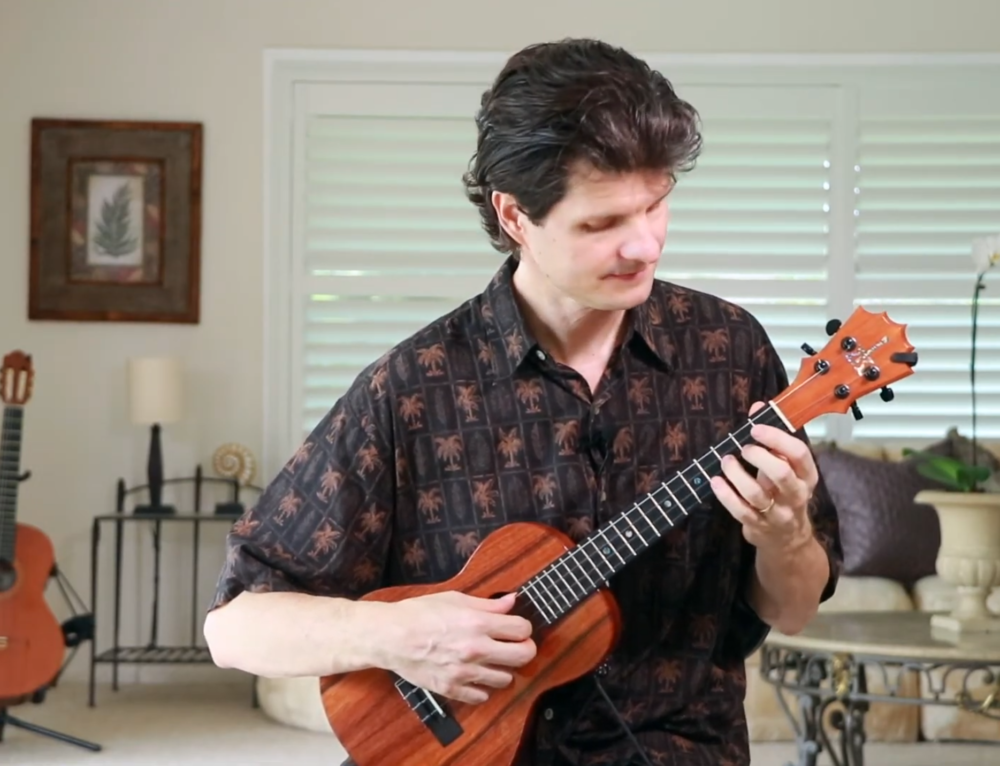Fingerstyle Ukulele Lesson on Thumb Technique Ukulele Corner