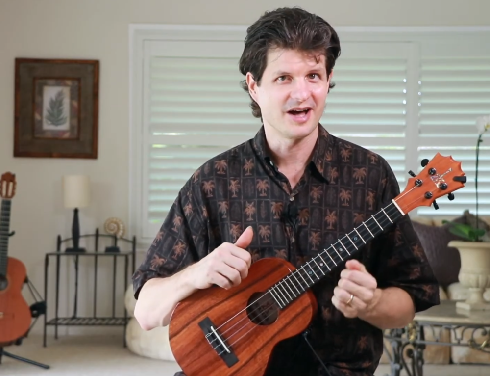 Fingerstyle Ukulele Lesson on a Harmonized C Major Scale Ukulele Corner