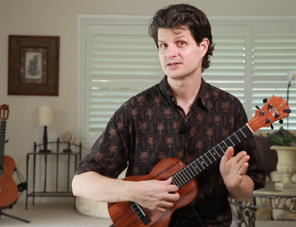 Fingerstyle Ukulele Lesson on Thumb Technique Ukulele Corner