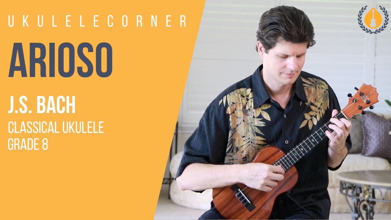 Arioso by Bach for Classical Ukulele
