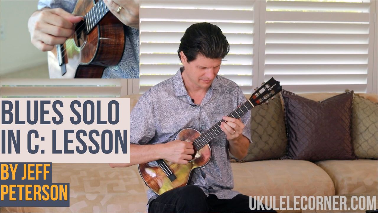 Blues Solo in C Lesson for Ukulele