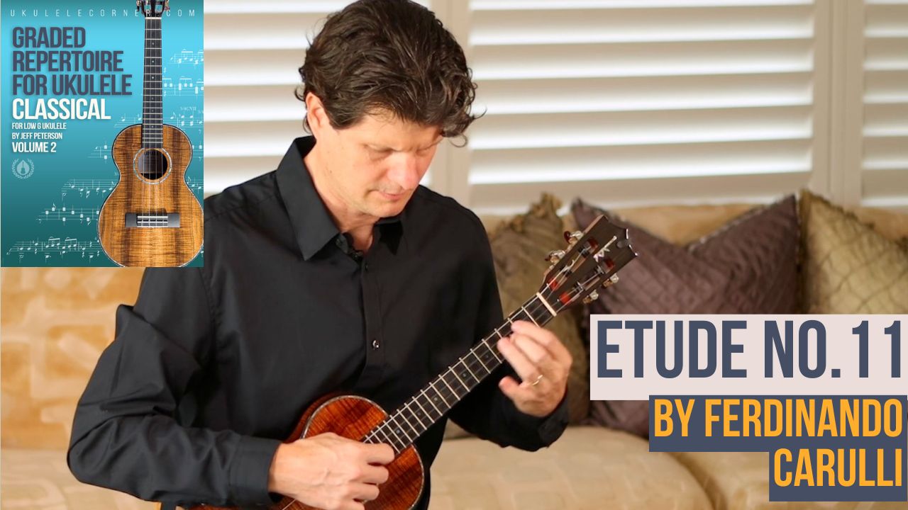 Etude No.11 by Carulli for Classical Ukulele