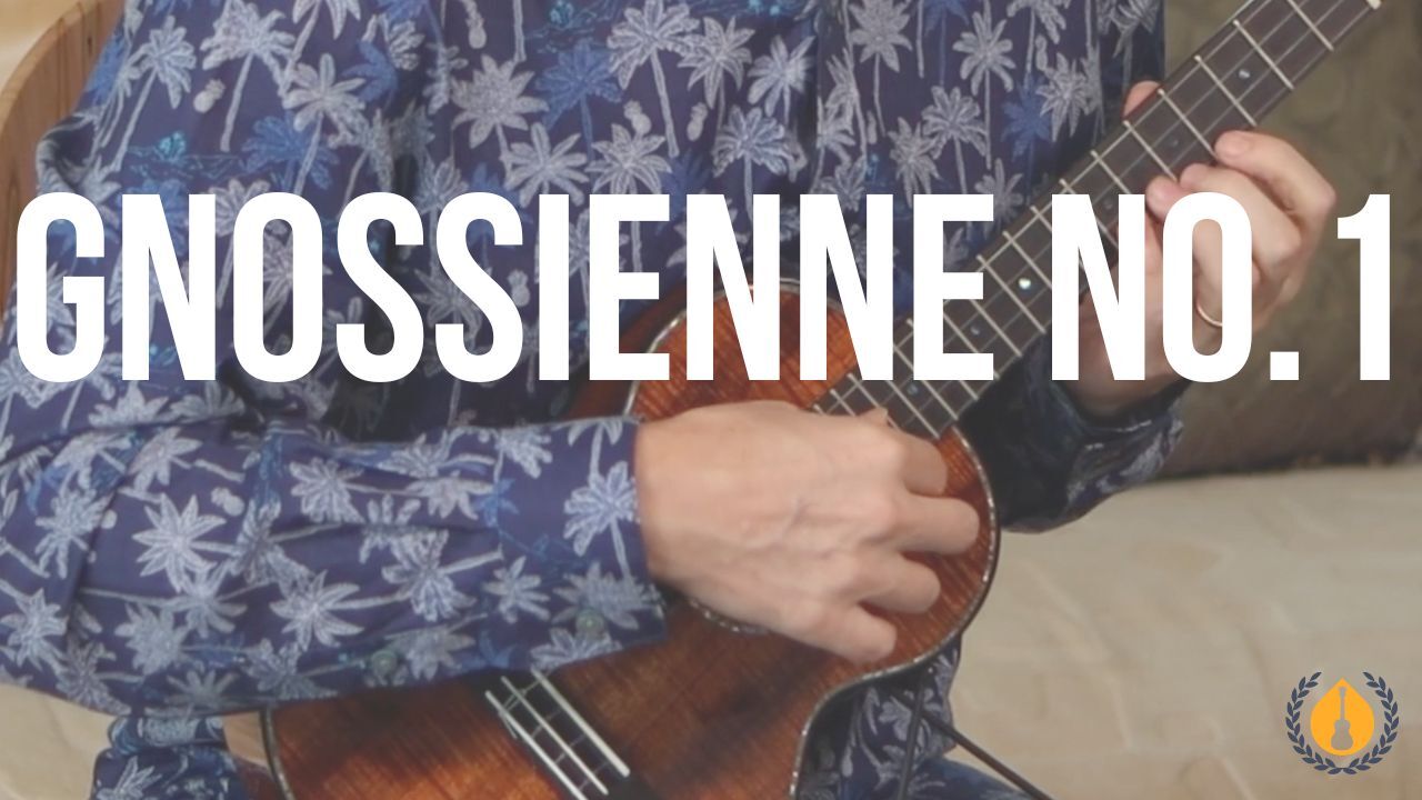 Gnossienne No.1 by Satie for Ukulele