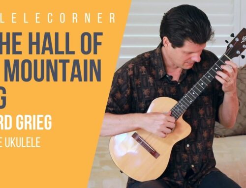 Grieg In the Hall of the Mountain King for baritone Ukulele