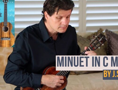 Minuet in C by J.S. Bach for Classical Ukulele