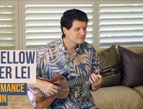 My Yellow Ginger Lei for Ukulele [Performance and Lesson]