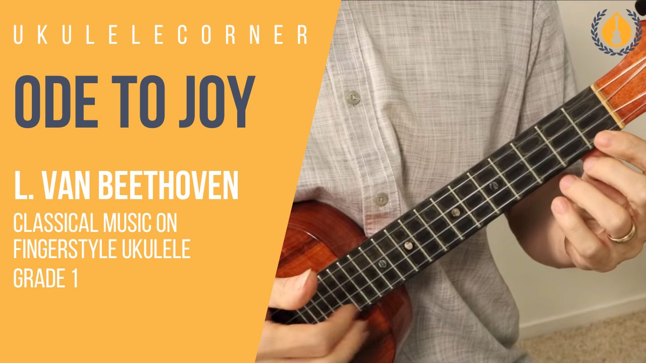 Ode to Joy for Ukulele
