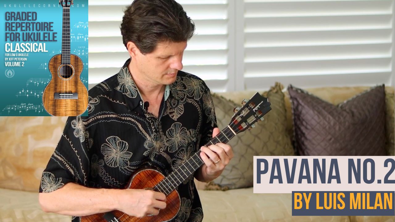 Pavana 2 by Milan for Classical Ukulele