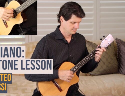 Learn to Play Siciliano by Carcassi for Baritone Ukulele