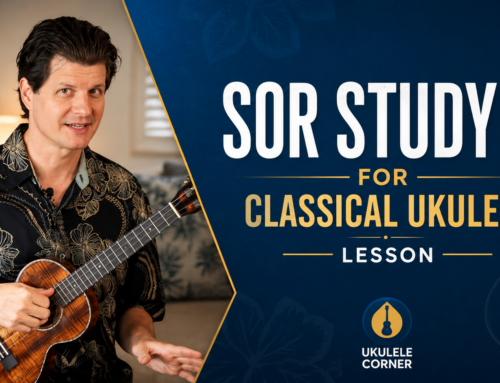 Sor Study in G for Classical Ukulele