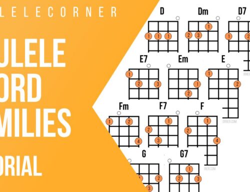 Ukulele Chord Families: Major, Minor & 7th Chords (+Charts)